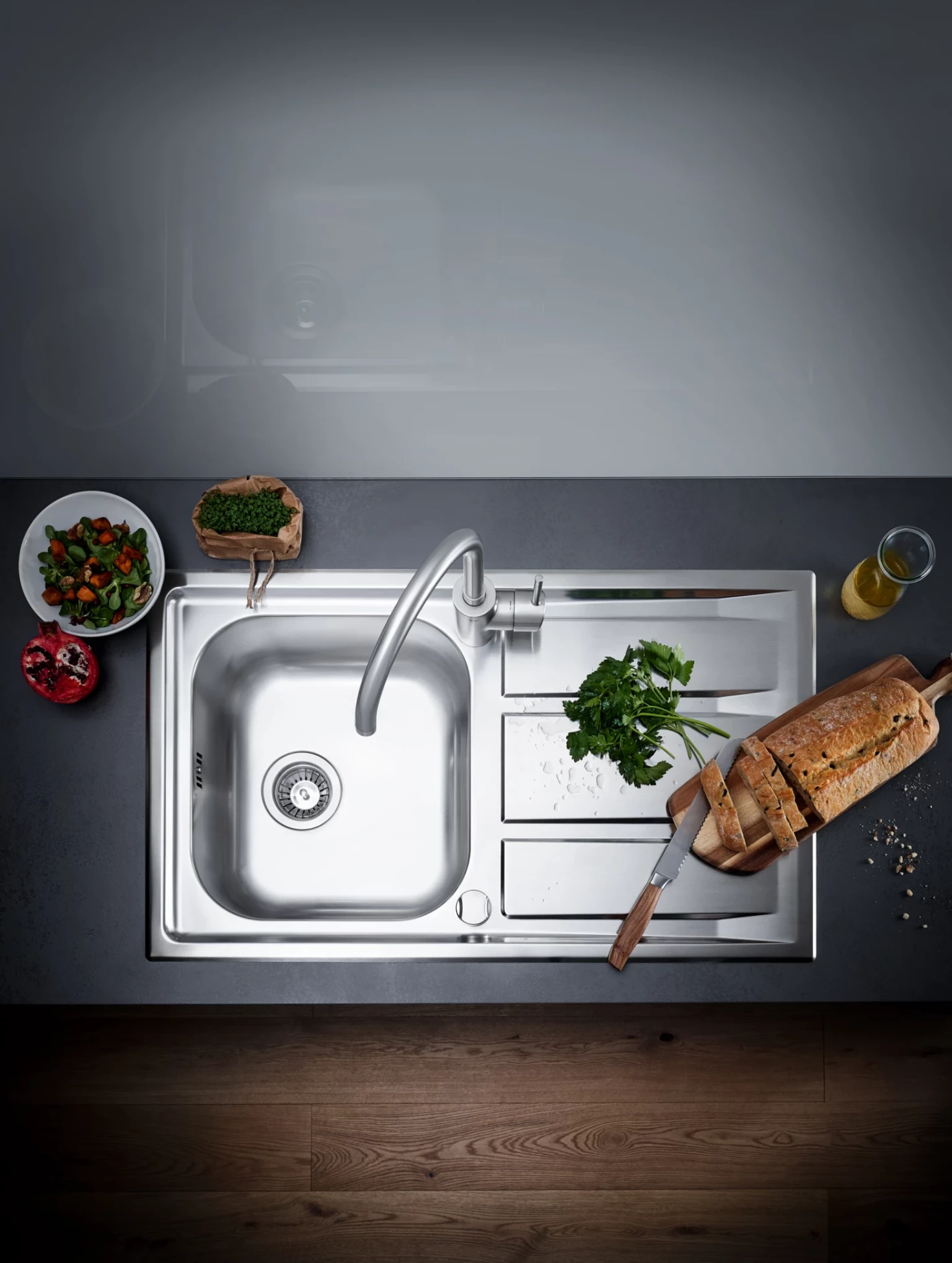 Fotoproduktion in den Studios von emotions4life für GROHE