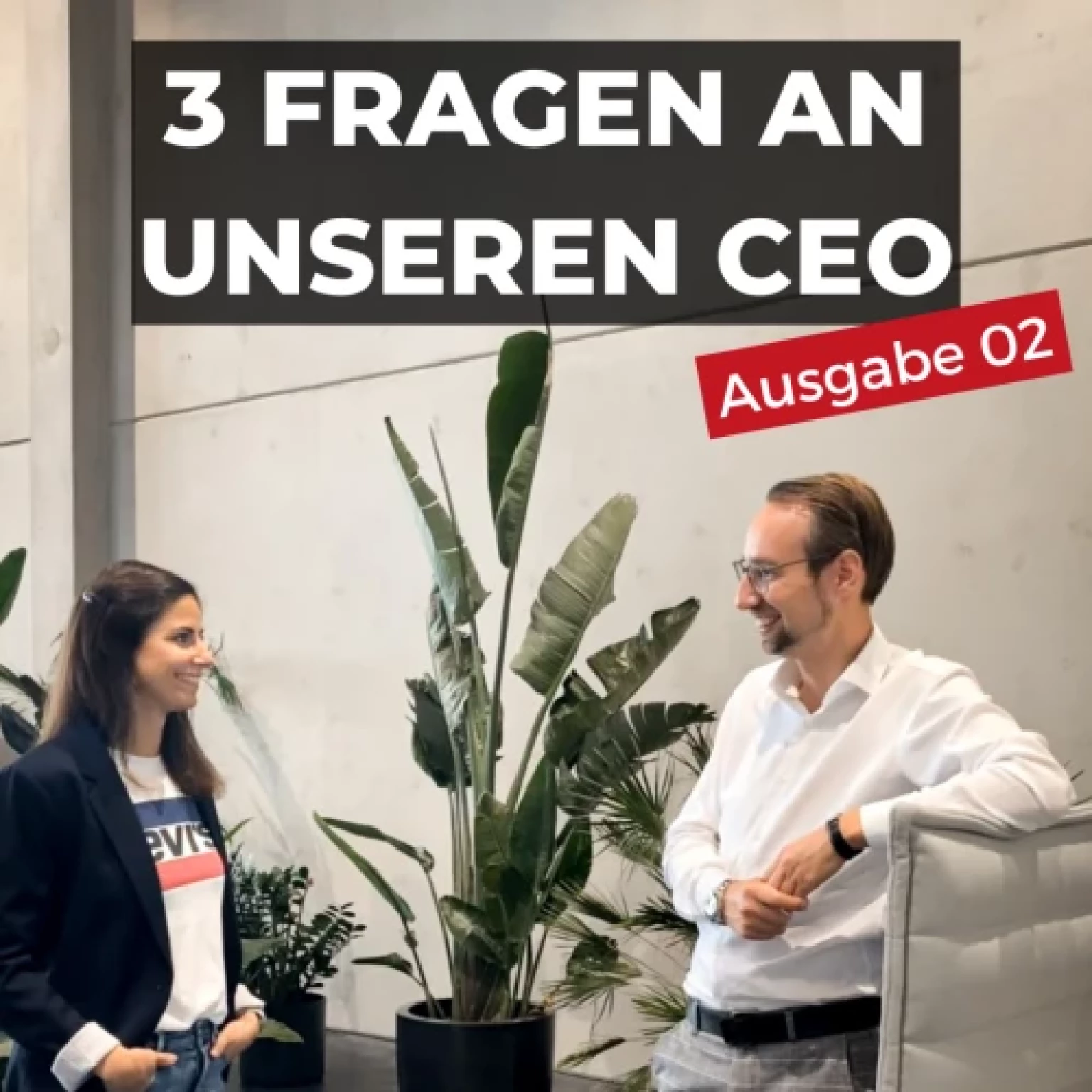 Teaser 3 Fragen an unseren CEO im September 2022 in Herford
