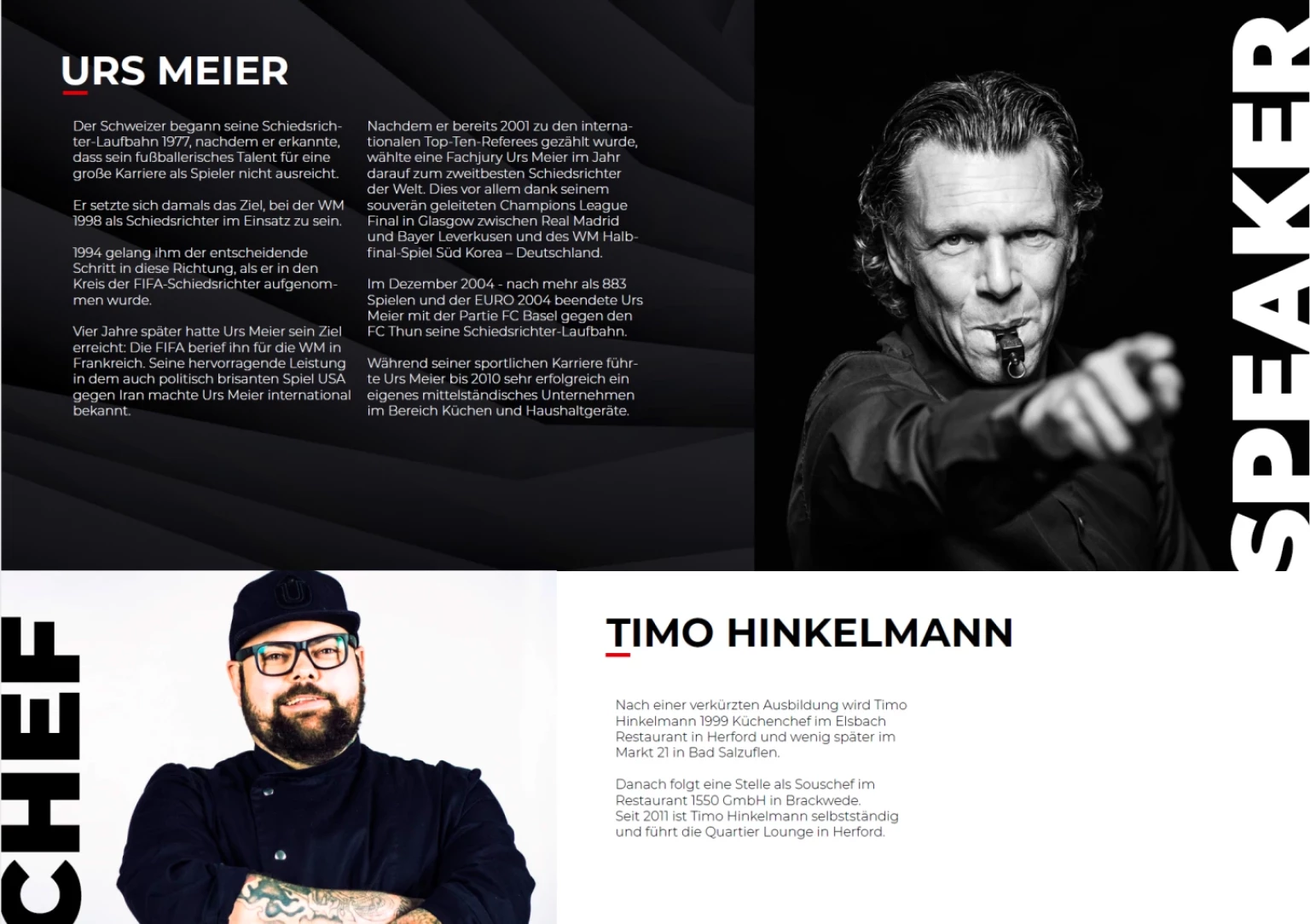 emotions4life Speaker's Night in Herford mit Urs Meier und Timo Hinkelmann 2