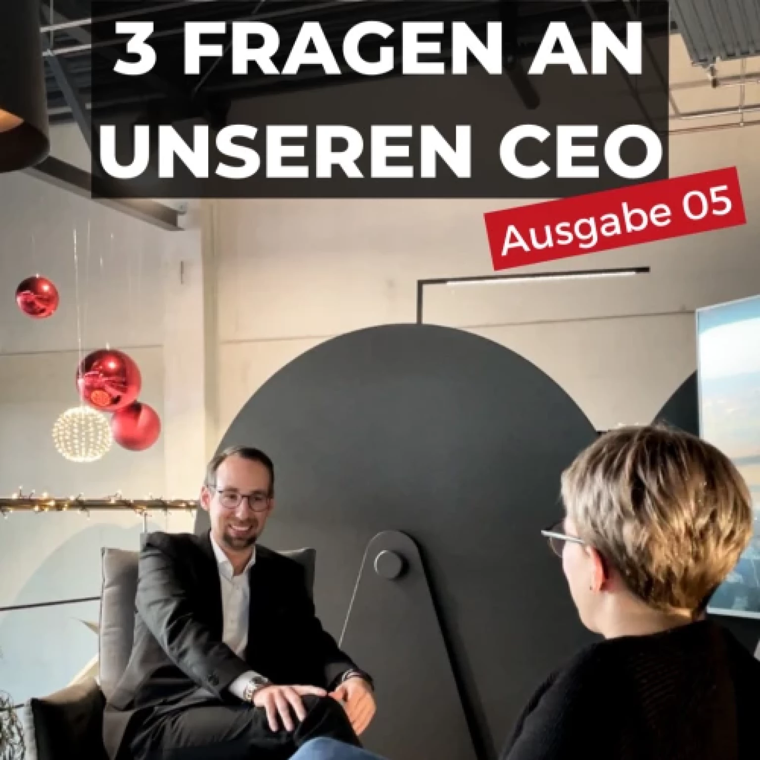 Teaser 3 Fragen an unseren CEO im Dezember 2022 in Herford