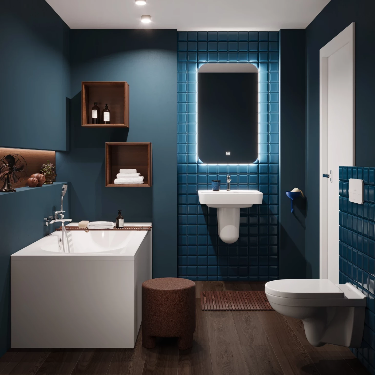 Villeroy & Boch Bad blau