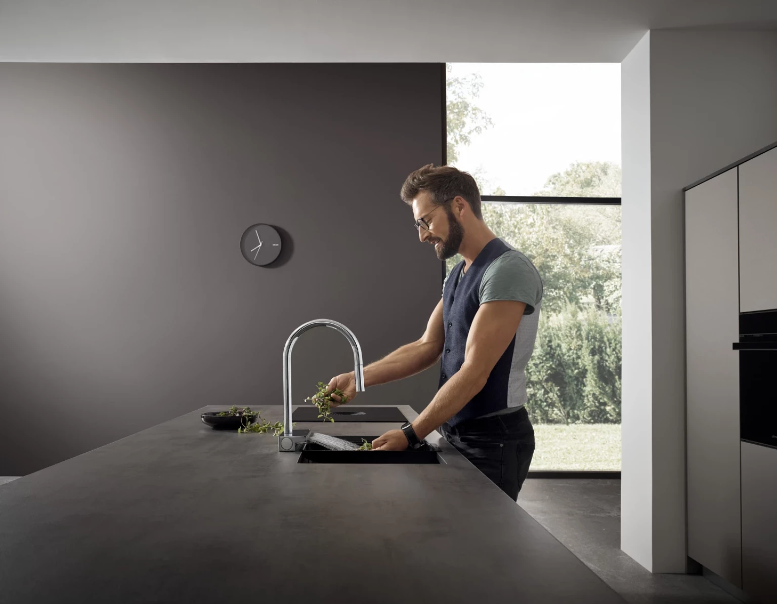 hansgrohe M81 Detail Wasser