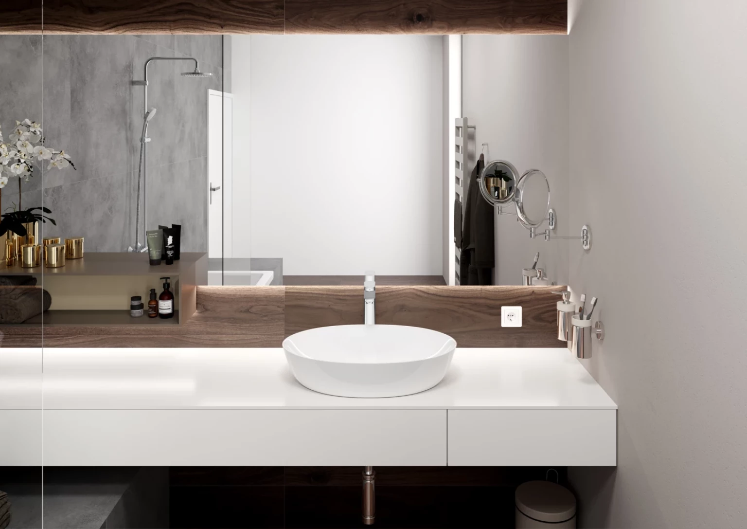 CGI Produktion für hansgrohe im Bereich Hotellerie 5